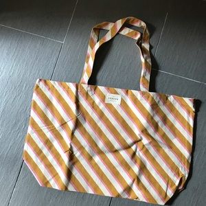 NWOT Sezane striped tote